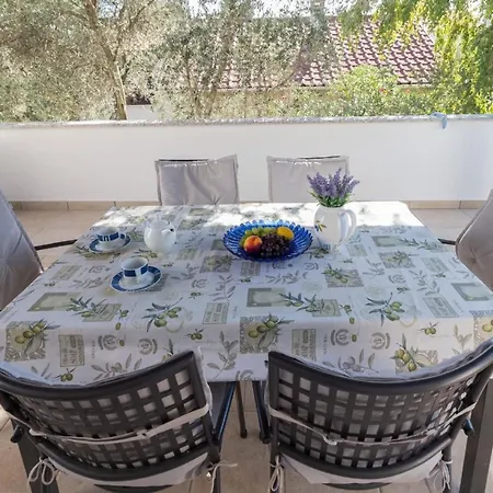 アパート Ferienwohnung In Privlaka Mit Grill, Garten Und Terrasse プリヴラカ