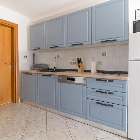 アパート Ferienwohnung In Privlaka Mit Grill, Garten Und Terrasse プリヴラカ